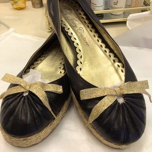 JUICY COUTURE Leather Espadrilles